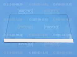 Полка стеклянная над овощным ящиком холодильников Hotpoint-Ariston, Indesit, Stinol (C00509949, 509949)