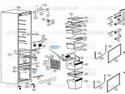 Лоток-контейнер морозильной камеры для холодильников Haier (0060206836)