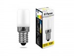 Лампа светодиодная для холодильников LED FERON LB-10 E14 2W теплый белый свет