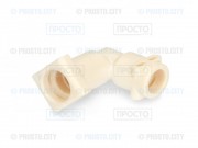 Соединитель трубок 90° (переходник угловой) кофемашины DeLonghi (5313217101)