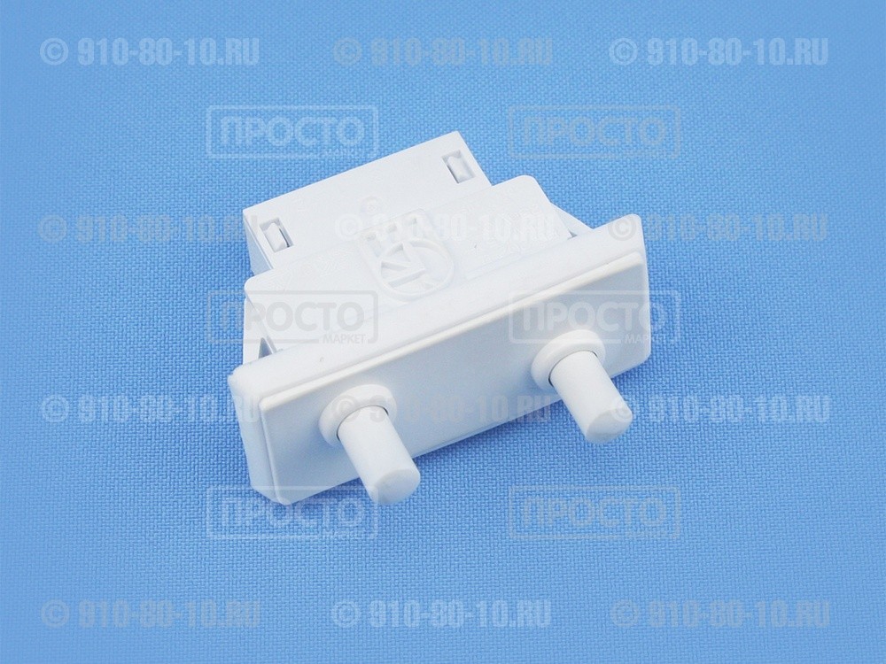 Выключатель 2-х кнопочный SR-DS04 холодильников Samsung, Sharp, Daewoo (DA34-00006C) (кнопка света) 4-х контактный