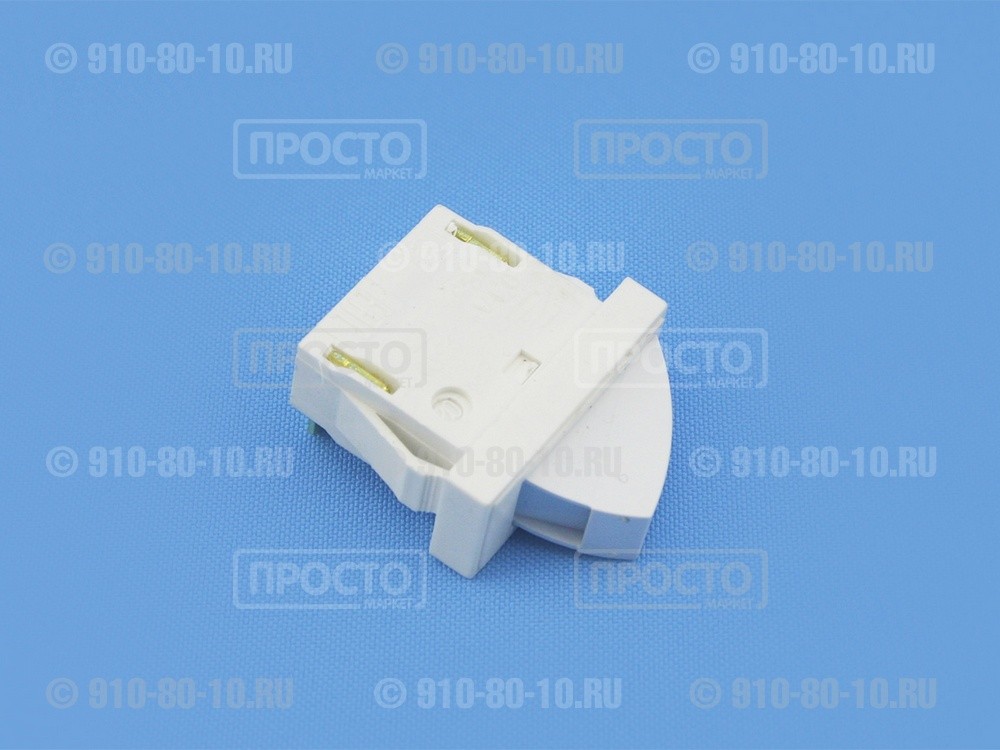 Выключатель света рычажный холодильников Indesit, Ariston (C00851157, 851157) (кнопка света, рычажный выключатель 2-х контактный)
