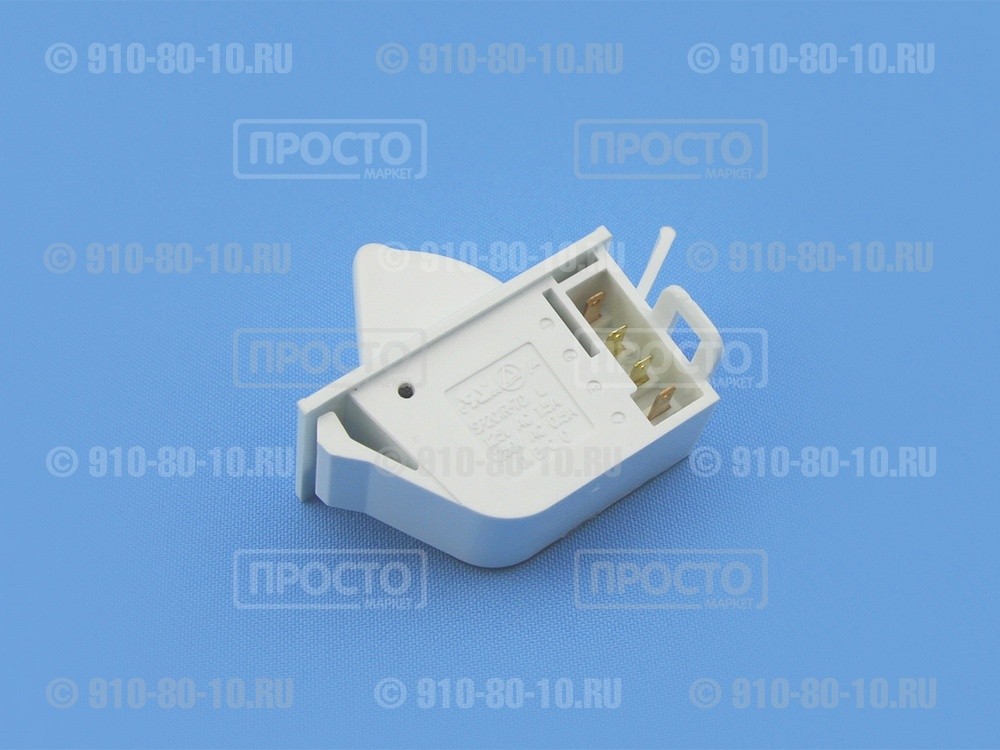 Выключатель света рычажный SP201R-7D холодильников Samsung (DA34-10120E) (кнопка света, рычажный выключатель 4-х контактный)