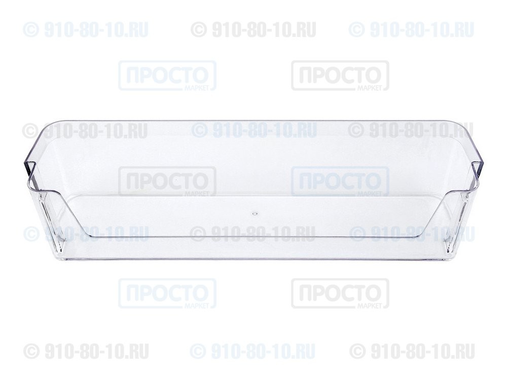 Полка-балкон нижняя (для бутылок), прозрачная для холодильников Samsung (DA63-03033B)
