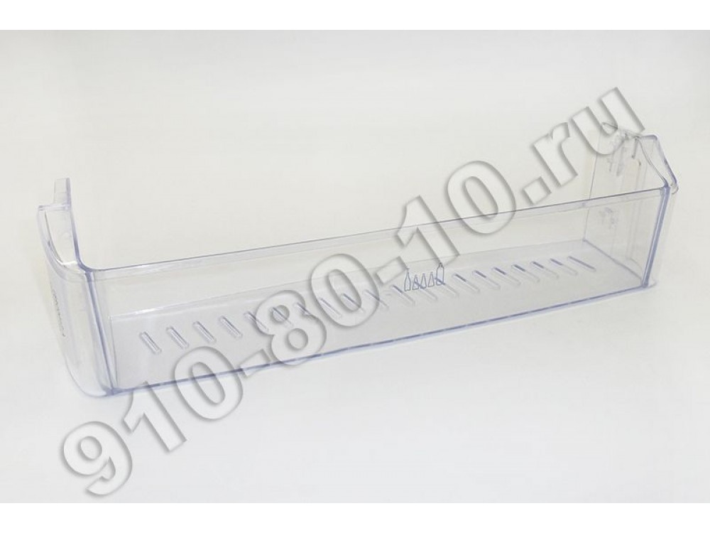Полка-балкон нижняя (для бутылок), прозрачная для холодильников Electrolux, Zanussi (4071437463)