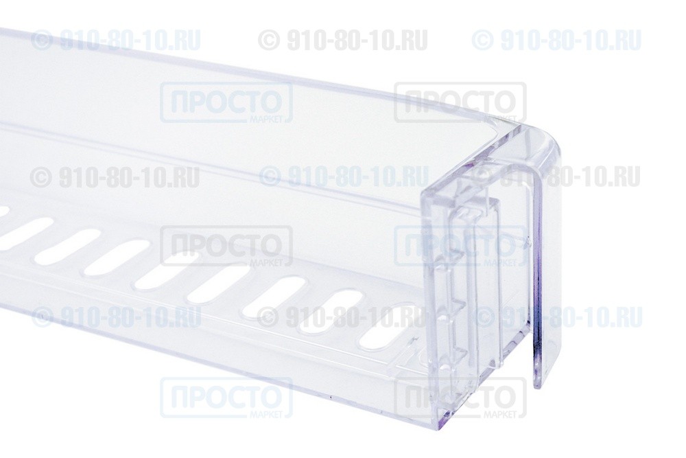 Полка-балкон нижняя (для бутылок), прозрачная для холодильников Samsung (DA63-20124A)