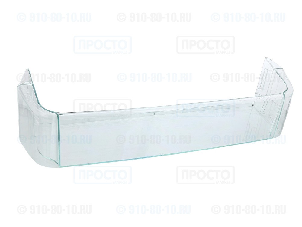 Полка-балкон нижняя (для бутылок), прозрачная для холодильников Electrolux (2273112041)