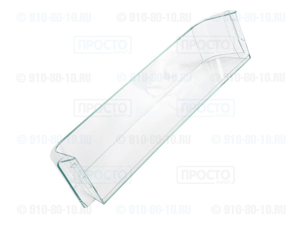 Полка-балкон нижняя (для бутылок), прозрачная для холодильников Electrolux (2273112041)