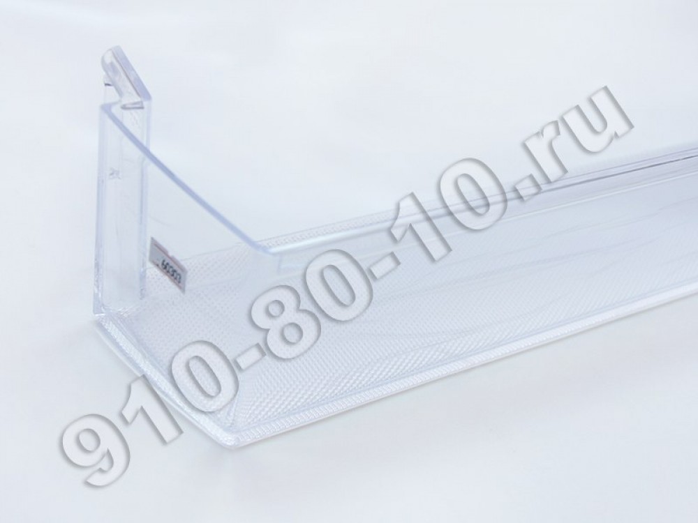 Полка-балкон нижняя (для бутылок), прозрачная для холодильников Samsung (DA63-07345A)