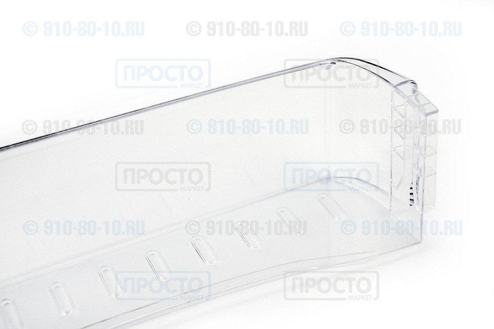 Полка-балкон нижняя (для бутылок), прозрачная для холодильников Samsung (DA63-03703A)