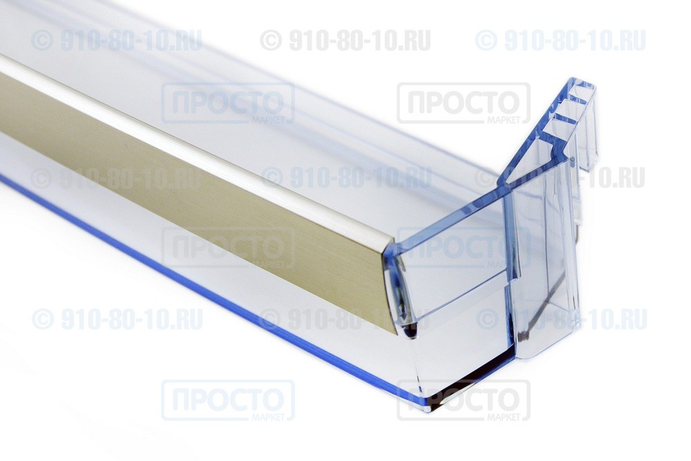 Полка-балкон средняя, прозрачная для холодильников Electrolux, AEG, Husqvarna (2651048023)