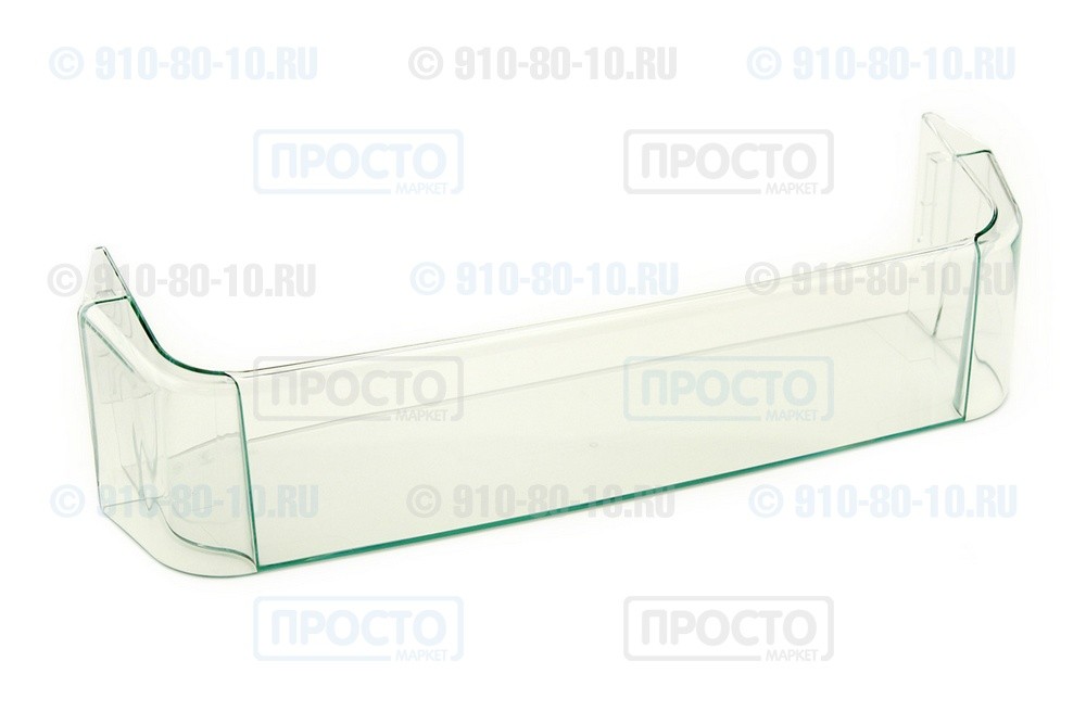 Полка-балкон нижняя (для бутылок), прозрачная для холодильников Electrolux (2246122085)