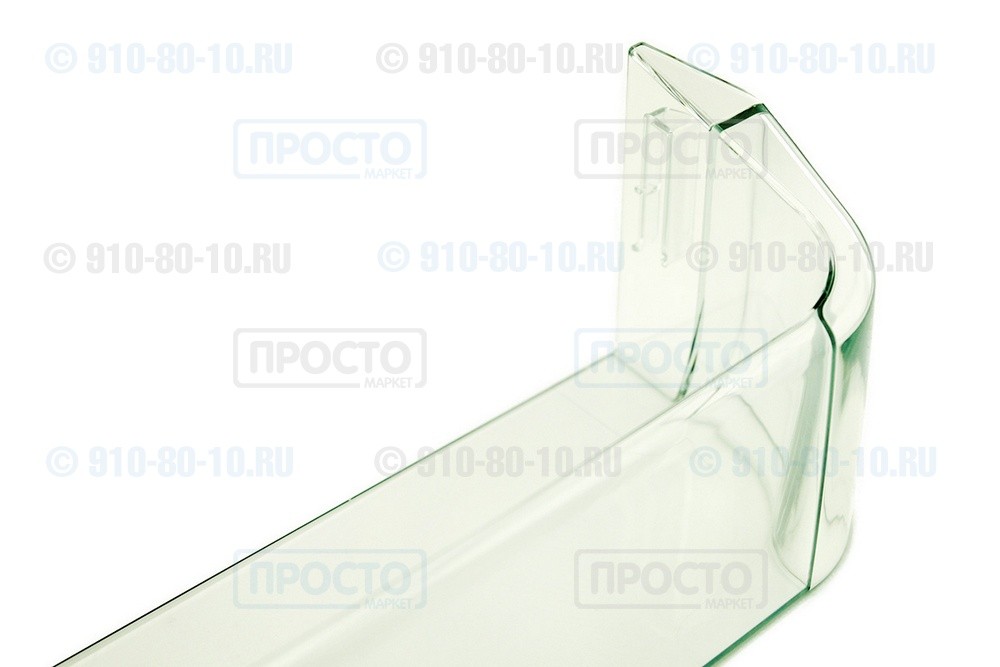 Полка-балкон нижняя (для бутылок), прозрачная для холодильников Electrolux (2246122085)