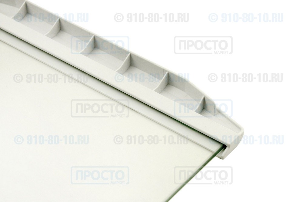 Полка стеклянная над овощным ящиком холодильников Атлант серии Geometry (769748500800)
