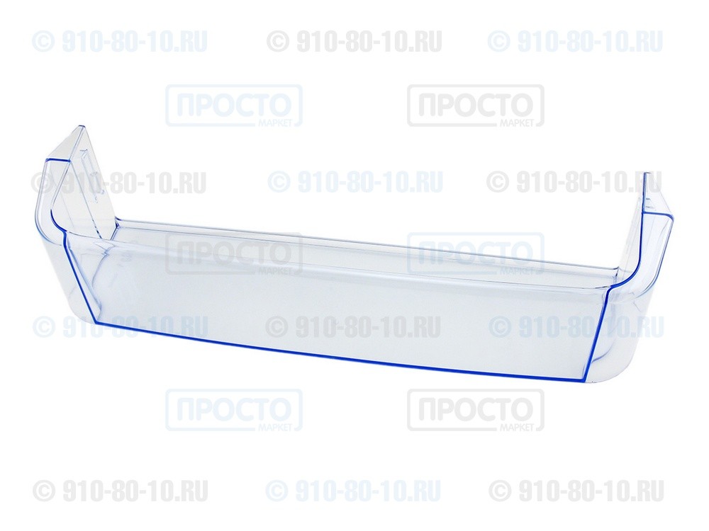 Полка-балкон нижняя (для бутылок), прозрачная для холодильников Electrolux (2086043029)