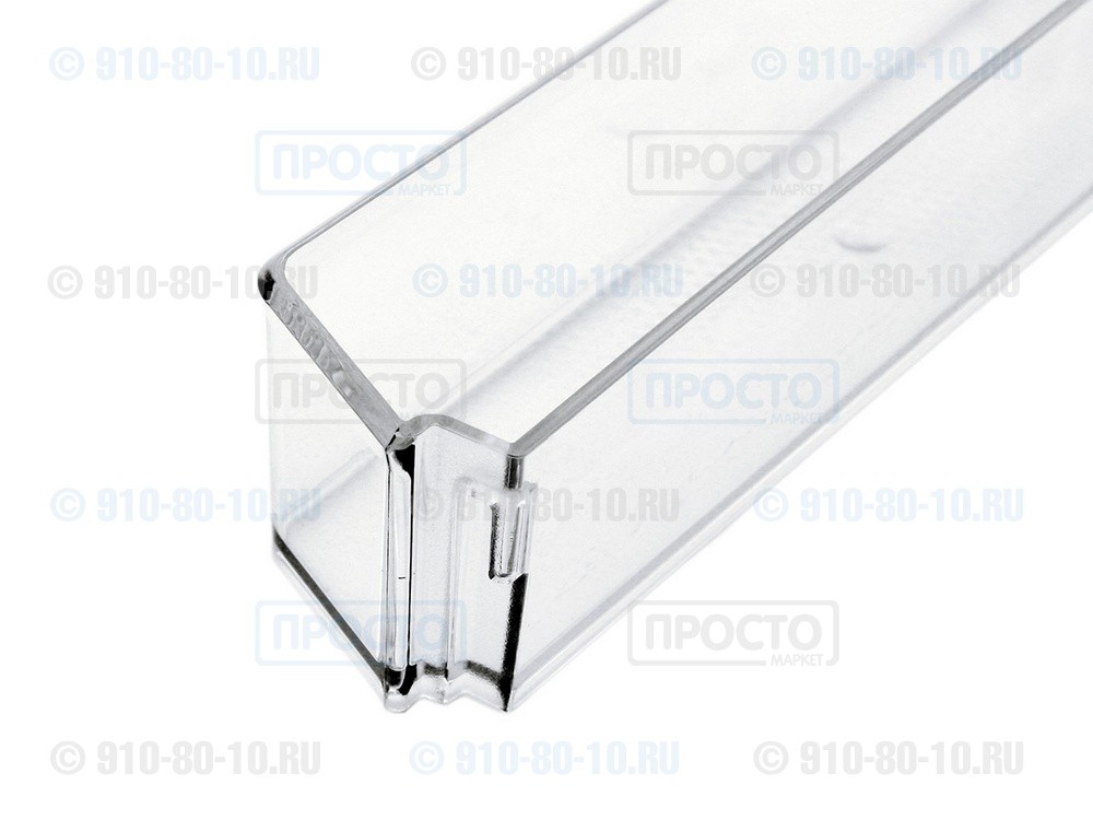 Полка-балкон прозрачная для холодильников LG (MAN62648301)