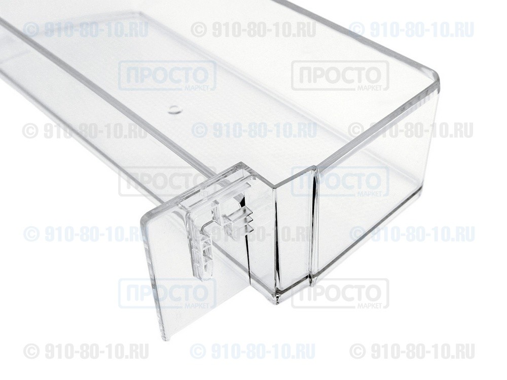 Полка-балкон прозрачная для холодильников LG (MAN62571901)