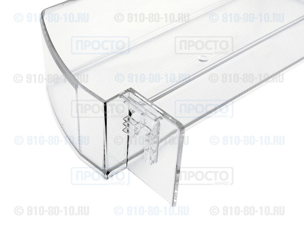Полка-балкон прозрачная для холодильников LG (MAN62571901)