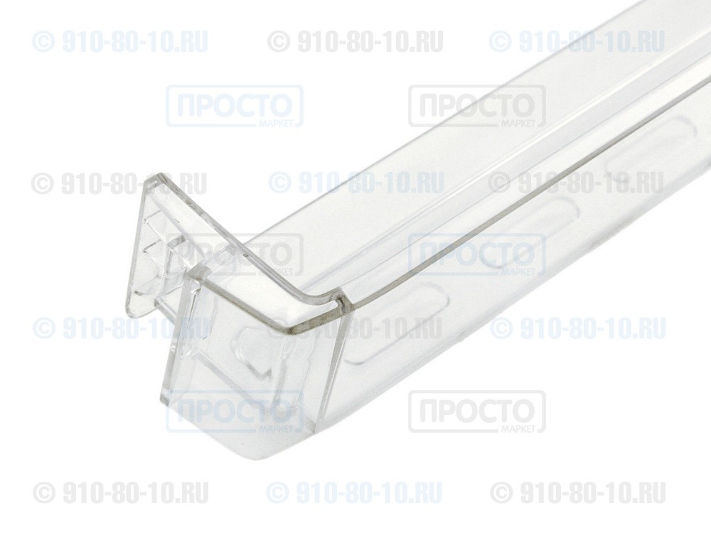 Полка-балкон прозрачная для холодильников LG (MAN61989203)