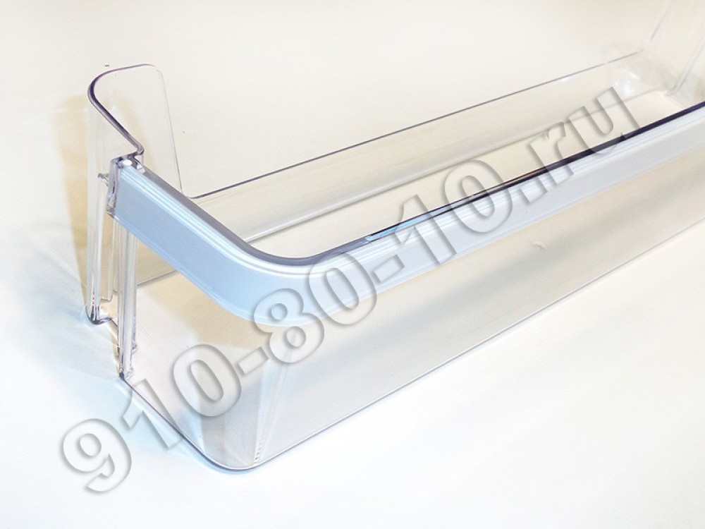 Полка-балкон нижняя (для бутылок), прозрачная для холодильников Samsung (DA64-01899A)