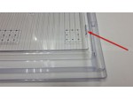 Полка пластиковая над фруктовым ящиком холодильников Samsung (DA63-10255D, DA63-10255A, DA63-10255C) (уценка) Полка пластиковая над фруктовым ящиком холодильников Samsung (DA63-10255D, DA63-10255A, DA63-10255C) (уценка)