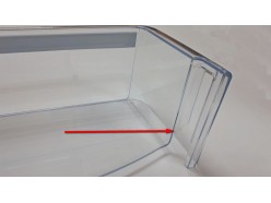 Балкон нижний прозрачный к холодильнику Bosch, Siemens 00700363 (уценка)