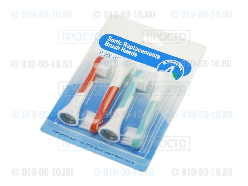 Насадки для детской зубной щетки Philips Sonicare For Kids (HX6031, HX6032, HX6033, HX6034)