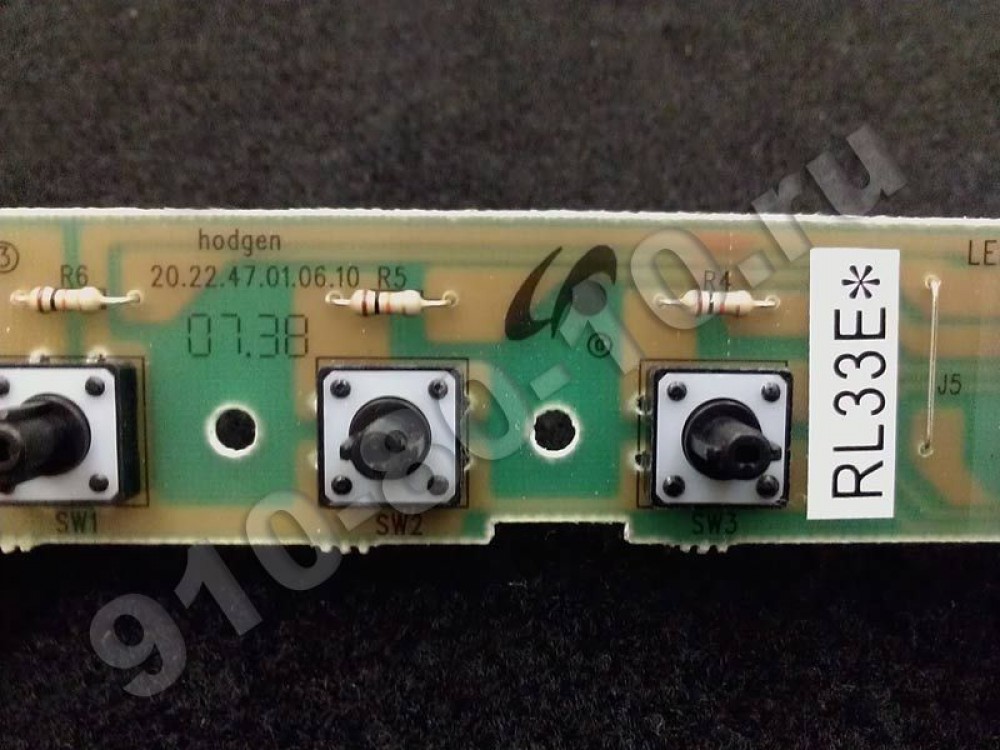 Модуль (плата) индикации для холодильника Samsung RL33 (DA41-00206С)