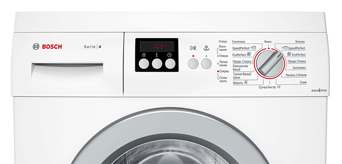 правила маркировки моделей стиральных машин Bosch